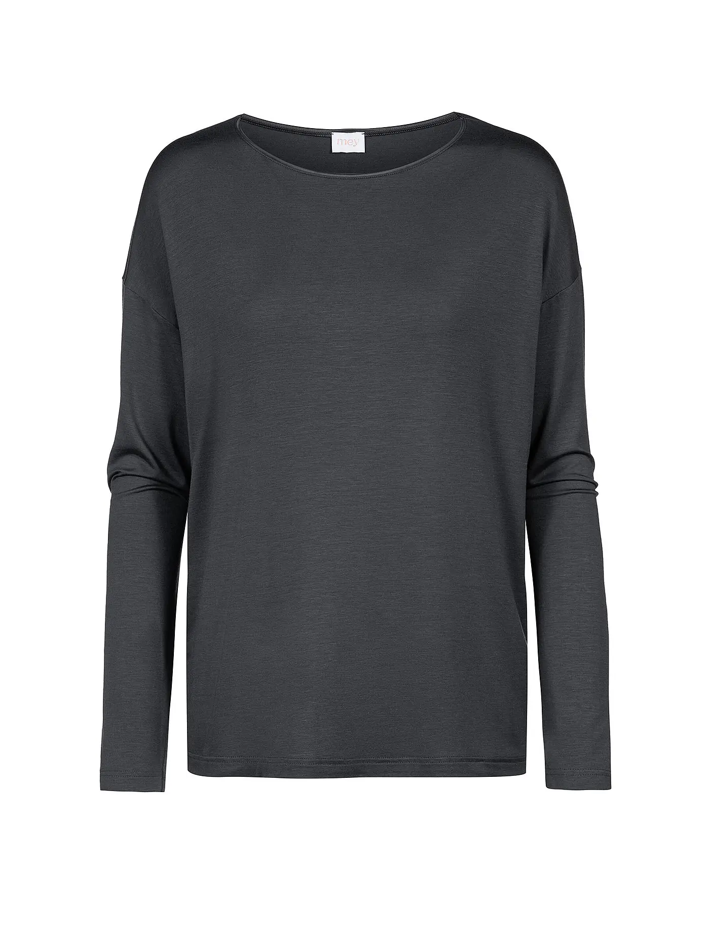MEY | Pyjamashirt PURE CHIC thunder grey | 